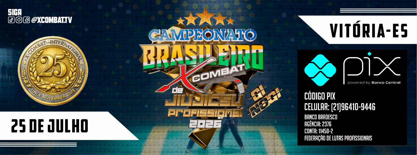 BRASILEIRO X-COMBAT BJJ PRO 2026