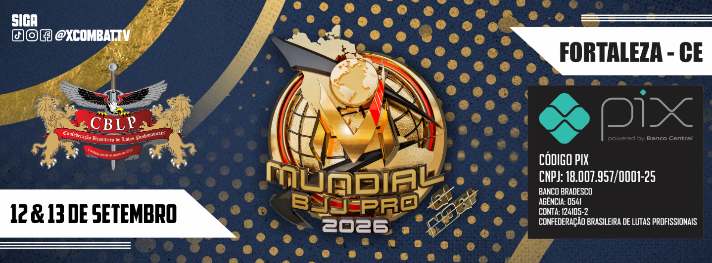 CAMPEONATO MUNDIAL BJJ PRO 2026 - CBLP 