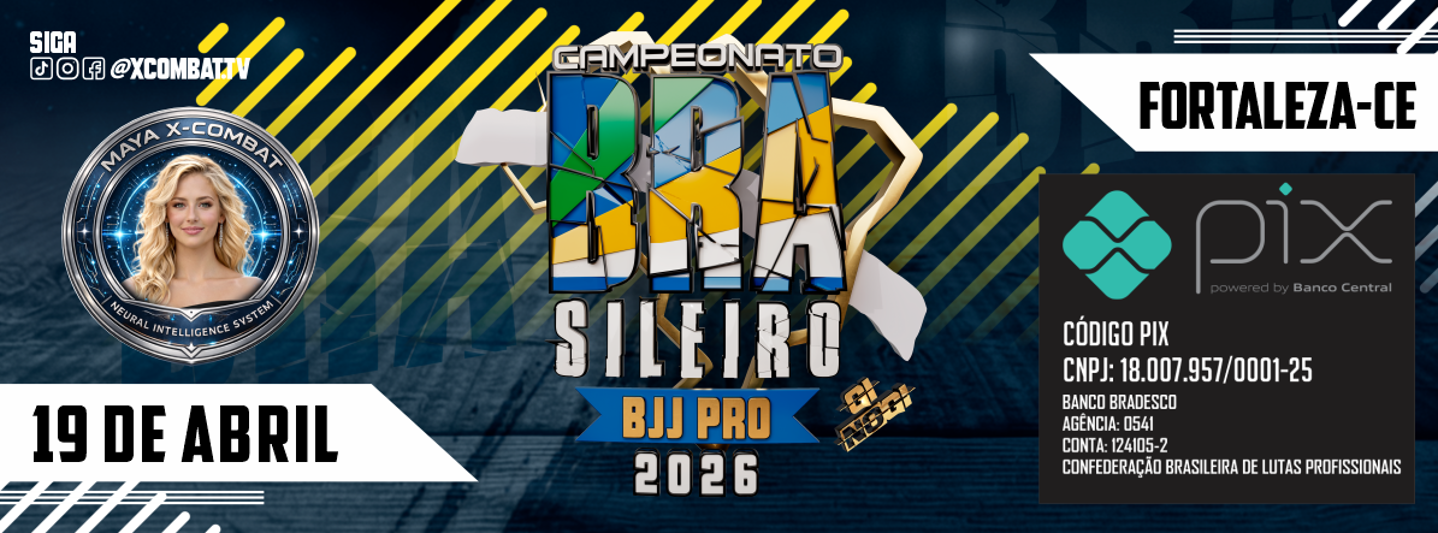 CAMPEONATO BRASILEIRO BJJ PRO 2026 - CBLP
