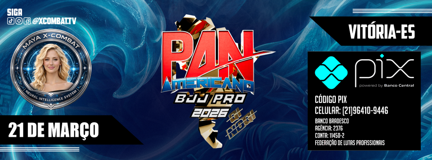 PAN-AMERICANO X-COMBAT BJJ PRO 2026